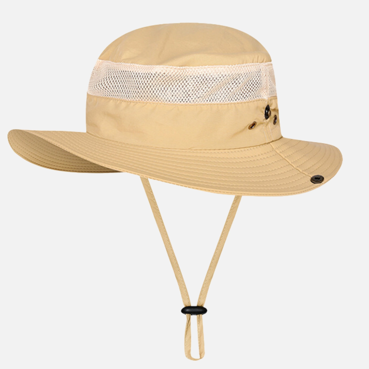 Voyage כובע טיולים רחב שוליים - חאקי פריט שני ב - 35% הנחה 