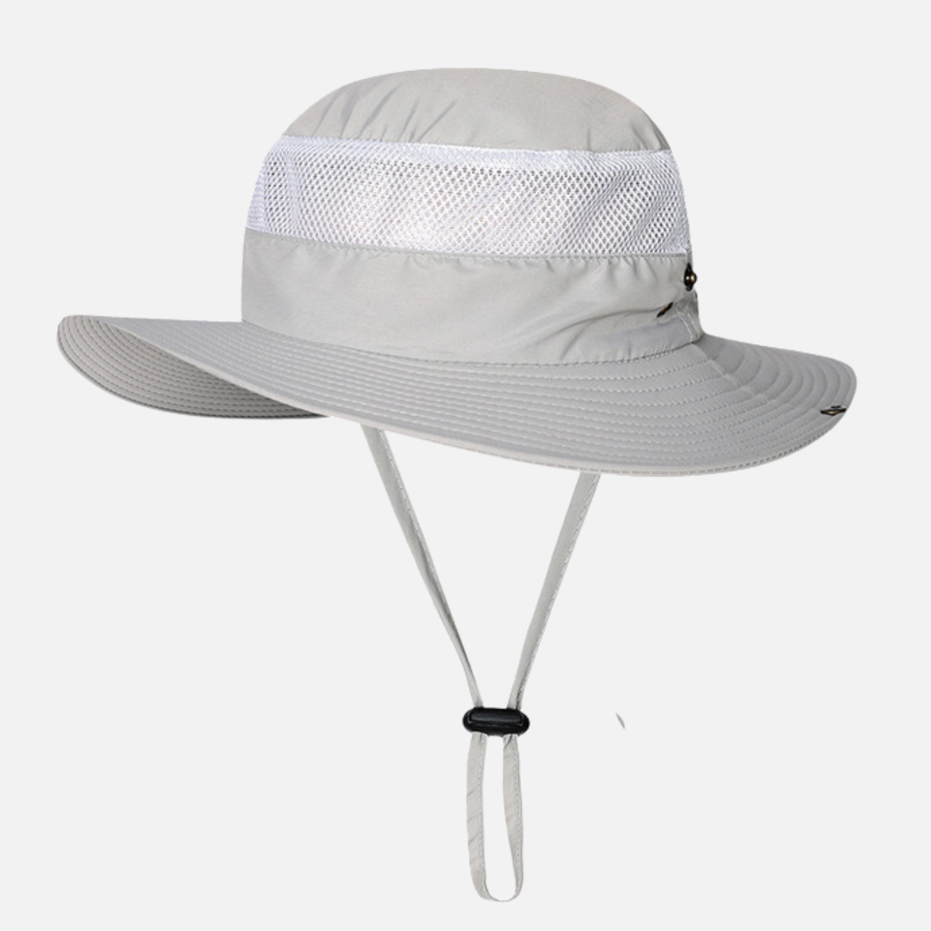 Voyage כובע טיולים רחב שוליים - אפור בהיר פריט שני ב - 35% הנחה 